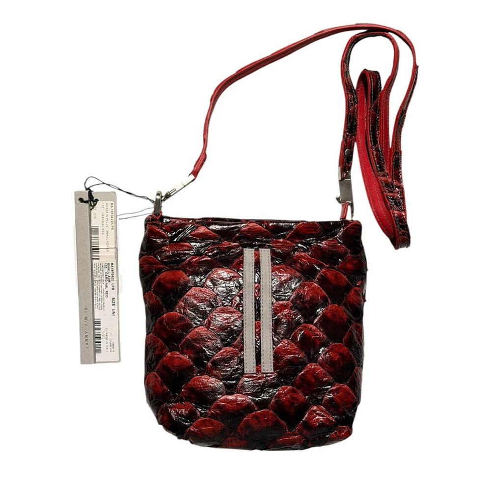 $2,200 pirarucu leather adri bag